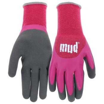 GLOVE LATEX DIP MAGENTA SM/MED