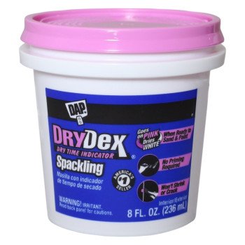 DAP 12328 Spackling Paste White, White, 8 fl-oz Tub