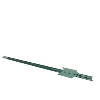 CMC TP133PGN060 T-Post, 6 ft H, Steel, Green/Silver