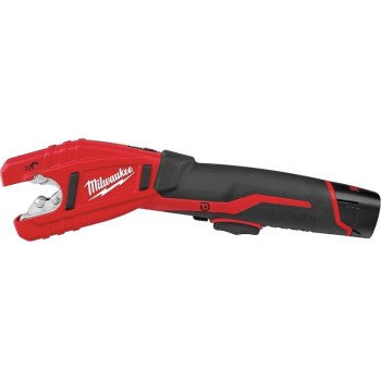 Milwaukee 2471-21 Tube Cutter Kit, 1-1/8 in Max Pipe/Tube Dia, 1/2 in Mini Pipe/Tube Dia, Copper Blade