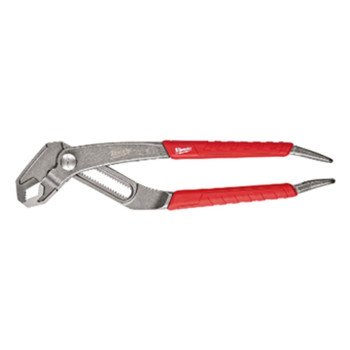 Milwaukee 48-22-6210 Plier, 10 in OAL, Red Handle, Comfort Grip Handle, 1-1/2 in L Jaw