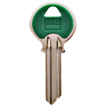 Hy-Ko 13005Y1 Key Blank, Brass/Plastic, Nickel