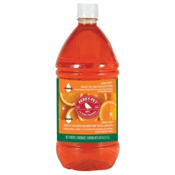 Perky-Pet 4501-4 Oriole Food, Ready-to-Use, Liquid, Citrus Flavor, 1 L Bottle