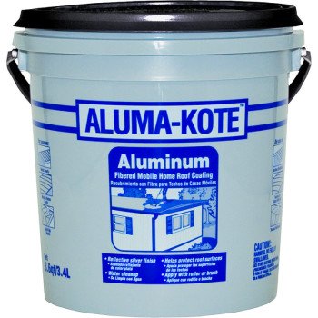 Gardner 6241-GA Mobile Home Roof Coating, Silver, 3.4 L, Liquid