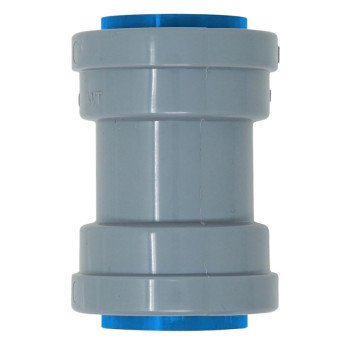 Southwire SIMPush 65083601 Conduit Coupling, 1 in Push-In, 1.92 in Dia, 2.54 in L, PVC