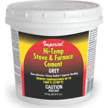 Imperial KK0069-A Stove and Furnace Cement, 24 oz Tub