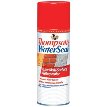 Thompson's WaterSeal TH.10100-18 Waterproofer, Clear, 12 oz, Aerosol Can