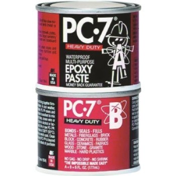 Protective Coating PC-7 0.5LB. Epoxy Adhesive, Gray, Paste, 0.5 lb, Jar