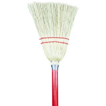 Zephyr 36003 Junior Lobby Broom, #6 Sweep Face, Broomcorn Bristle, 32 in L