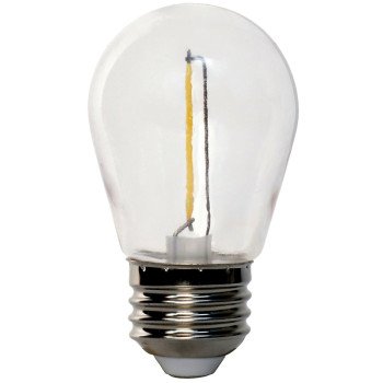 Feit Electric S14/822/FILED/4 LED Replacement Bulb, Decorative, S14 Lamp, 11 W Equivalent, E26 Lamp Base