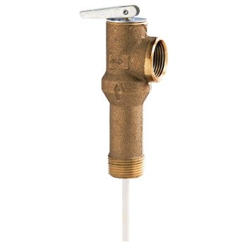 Watts LL100XL Series 0066132 Relief Valve, 3/4 in, MNPT x FNPT, Bronze Body