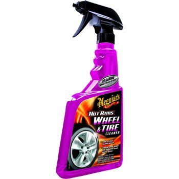 Meguiar's G9524 Wheel and Tire Cleaner, 24 oz, Spray Dispenser, Liquid, Mild Acidic