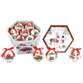 Santas Forest 99805 Ornament, Classic Set, with Matching Box