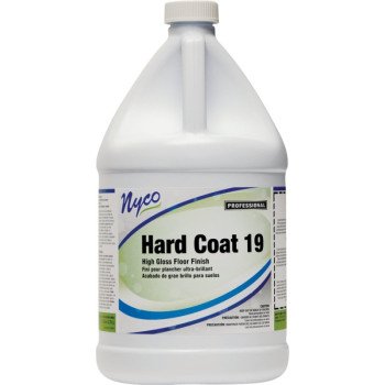 nyco NL167-G4 Floor Finish, 128 oz, Liquid, Acrylic, White