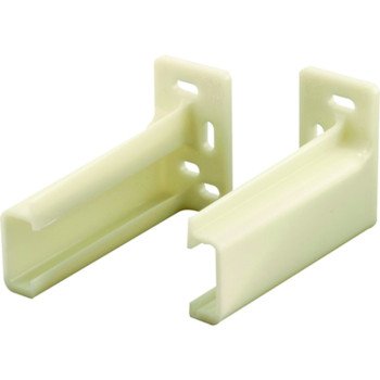 Prime-Line R 7265 Drawer Track Backplate, Nylon, Raw