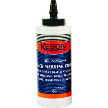 Keson PROCHALK Series PM8BLACK Marking Chalk Refill, Black, Permanent