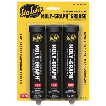 Sta-Lube SL3144 Grease, 2, 3 oz, Gray