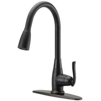 Boston Harbor FP4A0000RW Faucet Pull-Down Kitchen Faucet, 1.8 gpm, 1 -Faucet Handle, 1 or 3 Hole -Faucet Hole