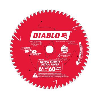 D0660A BLADE SAW 60T 6-1/2IN  