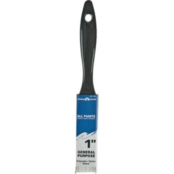 Linzer 1825-1 Paint Brush, 1 in W, 2-1/4 in L Bristle, Nylon/Polyester Bristle, Varnish Handle