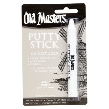 Old Masters 32401 Putty Stick, Solid, White, 1/2 oz