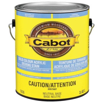 Cabot 1806C Siding Stain, 1 gal