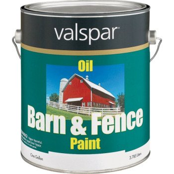 Valspar 018.2121-11.007 Barn and Fence Paint, Red, 1 gal