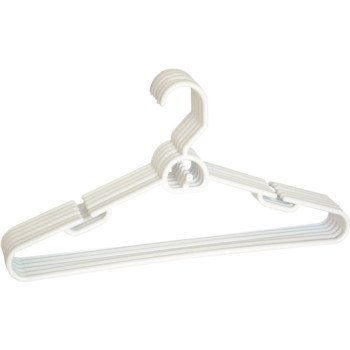 Merrick C9060A-A12 Tubular Hanger, Hunter/Navy Blue/White, 1-3/4 in OAW, 8-1/2 in OAH, Plastic