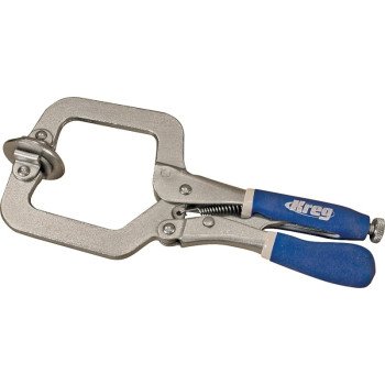 Kreg KHC-PREMIUM Face Clamp, 3 in Max Opening Size, 3 in D Throat, Steel Body