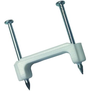 Gardner Bender PS-175ZN Cable Staple, 3/4 in W Crown, Plastic/Polyethylene