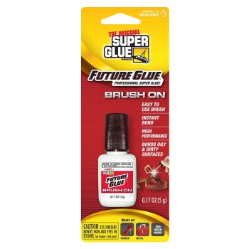 The Original Super Glue 15111 Super Glue, Liquid, Clear, 0.17 oz