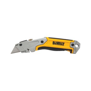 DEWALT DWHT10046 Utility Knife, 2-1/2 in L Blade, 1-1/4 in W Blade, Carbon Steel Blade, Ergonomic Handle