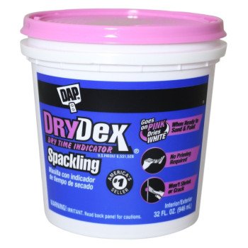 DAP 12330 Spackling Paste White, White, 32 fl-oz Tub