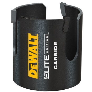 DEWALT ELITE Series DAH4234 Hole Saw, 2-3/4 in Dia, 2-7/16 in D Cutting, 5/8 in Arbor, Carbide Cutting Edge