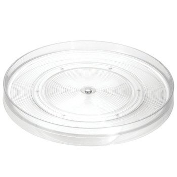 Interdesign 54030 Turntable, Plastic, Clear