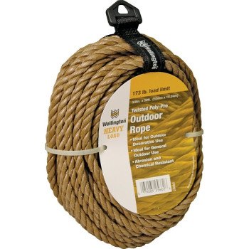 25662 UNMANILA ROPE 3/8IN 50FT