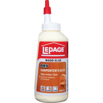 LePage 530539 Carpenter's Glue, Translucent Pale Yellow, 150 mL Bottle