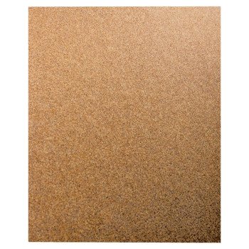 Norton 07660701516 Sanding Sheet, 11 in L, 9 in W, Coarse, 80 Grit, Garnet Abrasive, Paper Backing