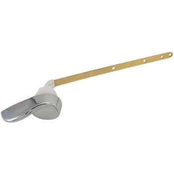 Plumb Pak PP836-63L Toilet Flush Lever, Brass, Chrome, For: All Toilet Tank Lever