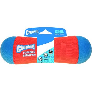 Chuckit! 184201 Dog Toy, M, Foam/Polyester/Rubber, Blue/Orange