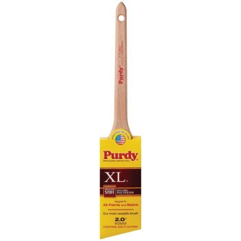 Purdy XL Dale 080320 Trim Brush, Nylon/Polyester Bristle, Rat Tail Handle