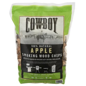 Cowboy 51312T Smoking Chip, Apple, 12 in L, Wood, 180 cu-in