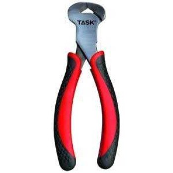 TASK T25391 Diagonal Nipper Plier, 6-1/2 in OAL, Soft Touch Grip Handle