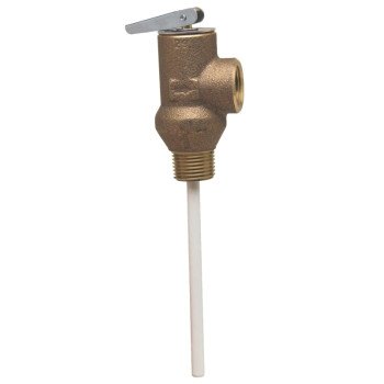 Watts 1XL Series 0004494 Relief Valve, 1/2 in, MNPT x FNPT, Bronze Body