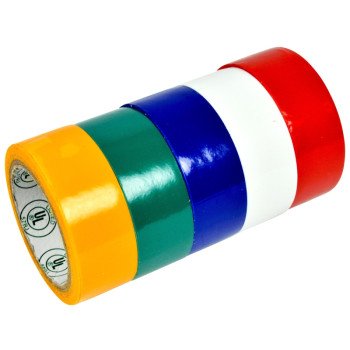 Gardner Bender GTPR-575 Electrical Tape, 12 ft L, 3/4 in W, Assorted