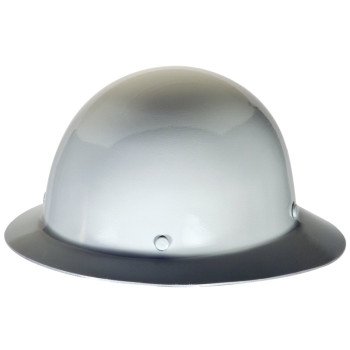 MSA 475408 Hard Hat, Fas-Trac III Suspension, Phenolic Shell, White, Class: G
