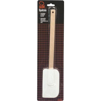 Chef Craft 20632 Spatula, 2-1/2 in W Blade, Silicone Rubber Blade