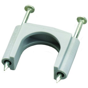 Gardner Bender GSE-505 Staple, 5/8 in W Crown, 1-3/4 in L Leg, Polyethylene, Electro-Plated