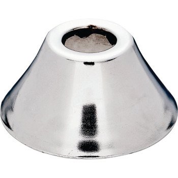 Plumb Pak PP58PC Bath Flange, 4 in OD, For: 1-1/4 in Pipes, Polished Chrome