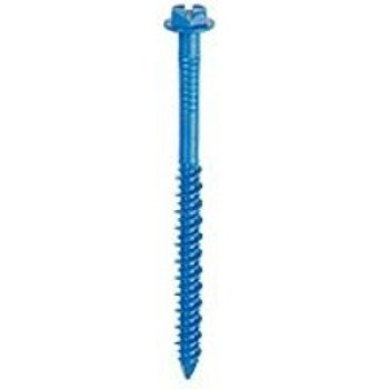 Tapcon 24320 Screw Anchor, Hex Drive, Steel, Climaseal, 75 PK